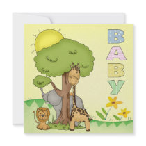 Baby showerinbjudan