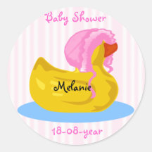 Baby showerklistermärke -