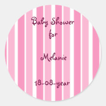 Baby showerklistermärke