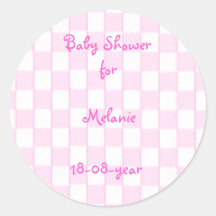 Baby showerklistermärke