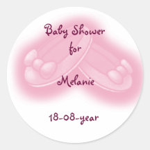 Baby showerklistermärke