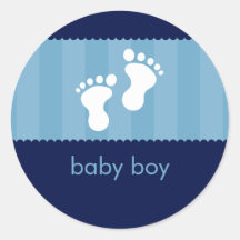 BABY SHOWERKLISTERMÄRKE:: lycklig fot 3