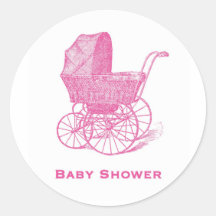 Baby showerklistermärkear