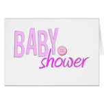 Baby showerkort