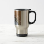 Baby som returnerar duvatravel mug muggar