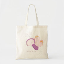 Babyar "för Flutterby fjärils" djur Tote Bag