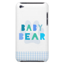 Babybjörn - blått iPod touch Case-Mate fodral