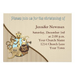 BabyChristeninginbjudan Safarri