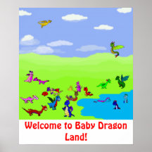 BabyDragonLand affisch