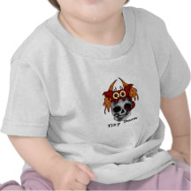 Babydrake och skallebabyskjorta tshirts