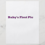 Babyen föreställer först de MUSEUMZazzle gåvorna Custom Flyer