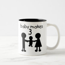Babyen gör 3 muggar