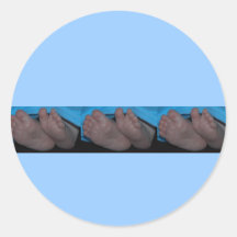Babyen Toes klistermärken