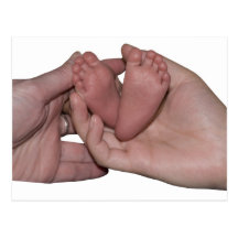 BabyFeet041410 Vykort