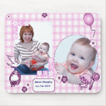 BABYFOTO CUSTOMISIZABLE MOUSEPAD MUS MATTA