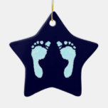 Babyfotspår (pojken) julgranskula
