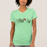 Babyigelkott röda ballong t-shirts