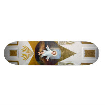 BabyJesus dekorativt konstverk Skate Decks