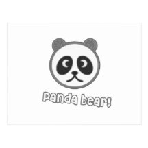 BabyPandatecknad Vykort