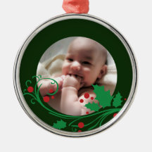 Babys först julgransdekorationer
