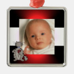 Babys första foto julgransdekorationer