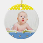 Babys första foto julgranskulor