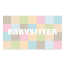 Babysittervisitkortar