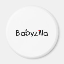 Babyzilla Kylskåps Magneter