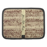 Bach manuskriptfolioark personlig almanackor av folio