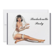 Bachelorette partiinbjudan