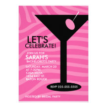Bachelorette party personliga inbjudan