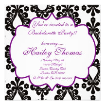 Bachelorette partyinbjudningar