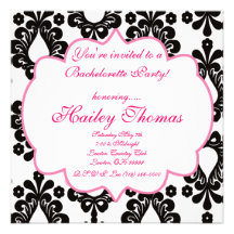 Bachelorette partyinbjudningar