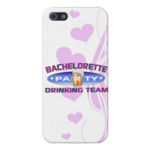bachelorette som dricker brud- bröllop för lagpart iPhone 5 cases