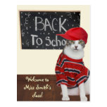 Back to school vykort