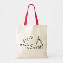 Back to schoollikställande tote bags