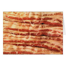 bacon är det bäst! kort