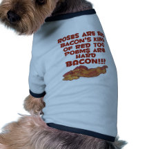 Bacondikt Hund Tshirt