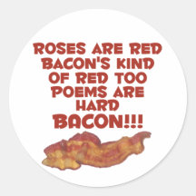 Bacondikt Klistermärke