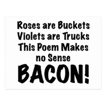 Bacondikt Vykort