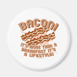 Baconlivsstil Kylskåpsnagnet