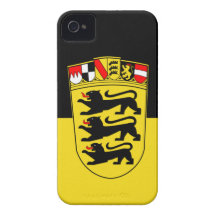 Baden-Württemberg iPhone 4 Case-Mate Fodral