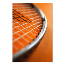 Badmintonracket Fotontryck