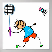 Badmintonunge Affischer