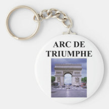båge de triumphe nyckelringar
