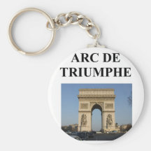 båge de triumphe paris frankriken nyckelring
