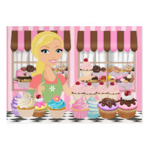 Bageri-/muffinvisitkort - SRF