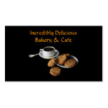 Bageri och Cafe Visitkort Mallar