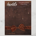 Bagerit och Chocolatier bakar Salereklamblad Full Färg Flygblad
