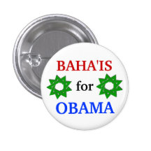 Baha'is för Obama 2012 knäppas Pins